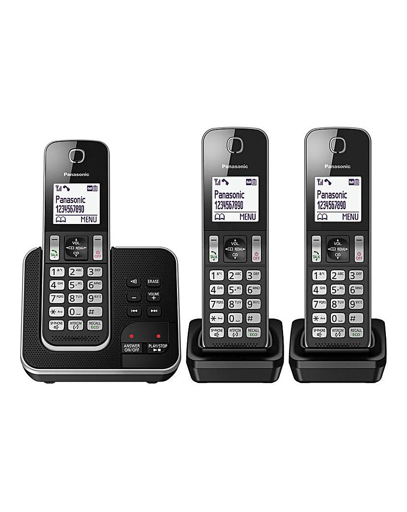 Panasonic Triple Phone Answer Machine Panasonic Triple Phone Answer Machine