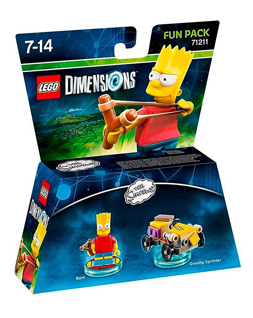 Lego Dimensions Simpsons Bart Fun Pack Lego Dimensions Simpsons Bart Fun Pack
