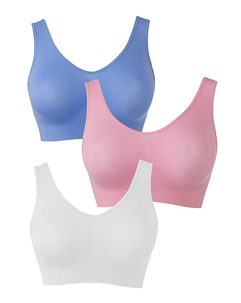 3 Pack Seamfree Comfort Tops 3 Pack Seamfree Comfort Tops
