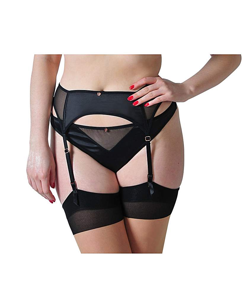 Scantilly Peek-a-Boo Suspender Belt Scantilly Peek-a-Boo Suspender Belt