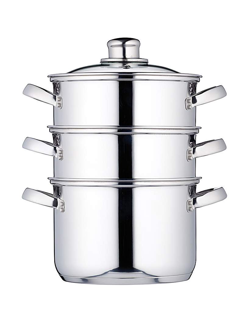 Kitchen Craft 3 Tier Steamer Kitchen Craft 3 Tier Steamer