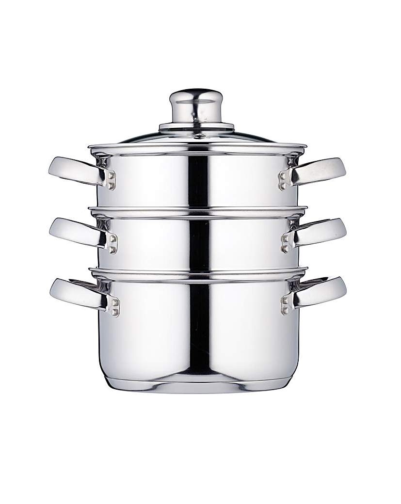 Kitchen Craft 3 Tier Steamer Kitchen Craft 3 Tier Steamer