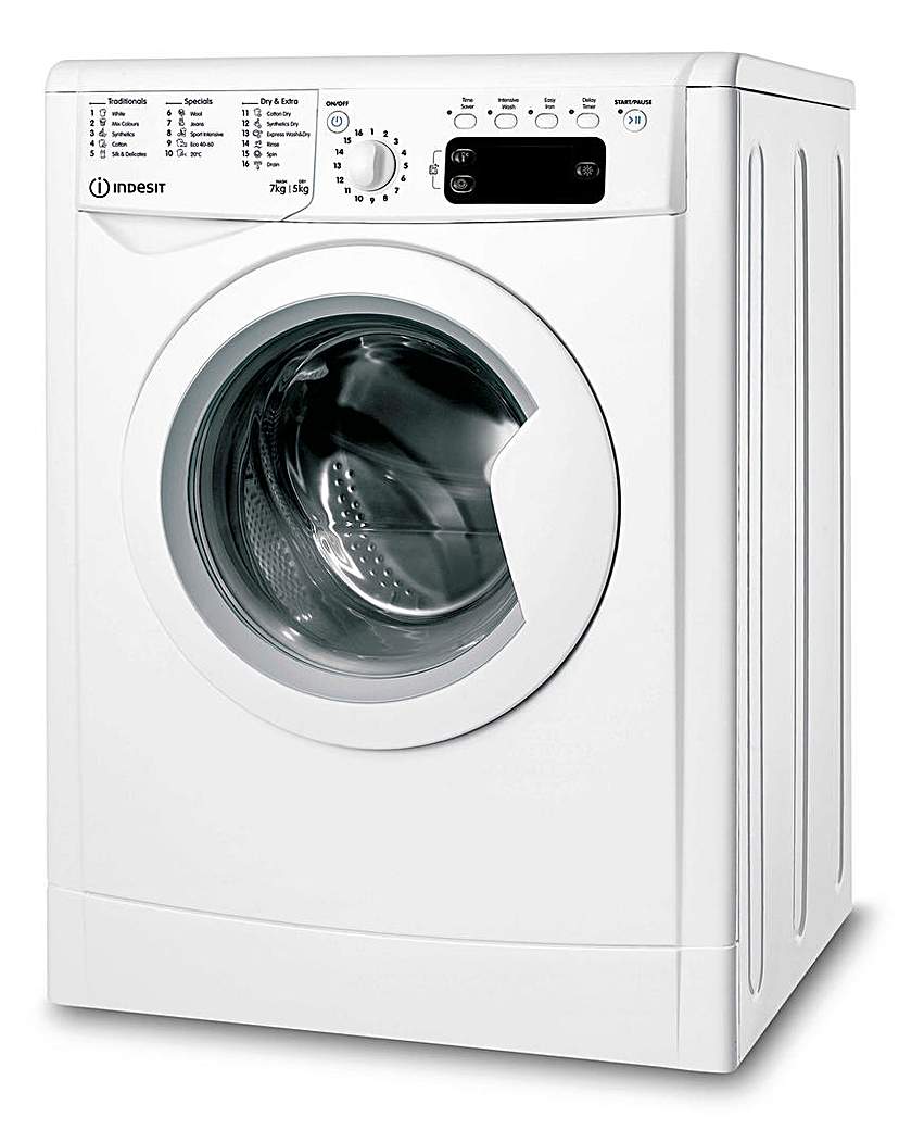 INDESIT IWDD75145UKN Washer Dryer + INST