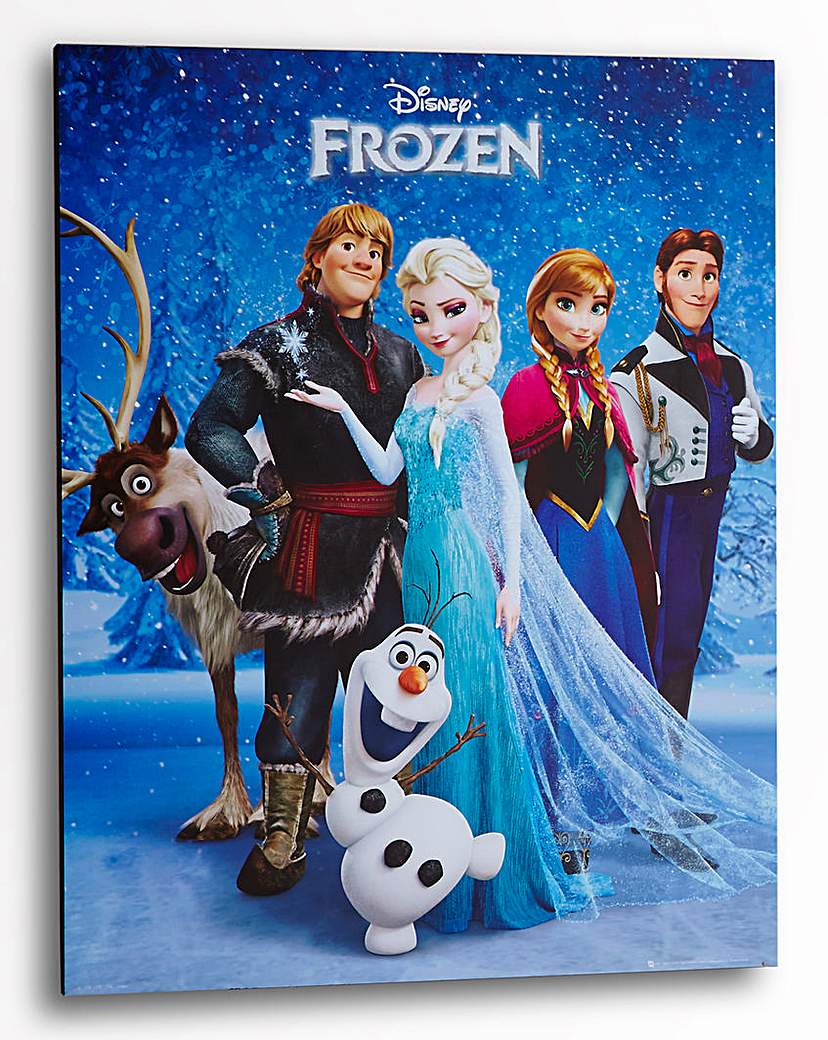 Disney's Frozen Poster Board Wall Art Disney's Frozen Poster Board Wall Art