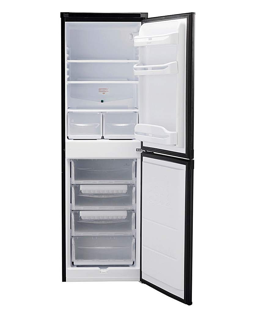 Indesit 55cm Fridge Freezer - Black Indesit 55cm Fridge Freezer - Black