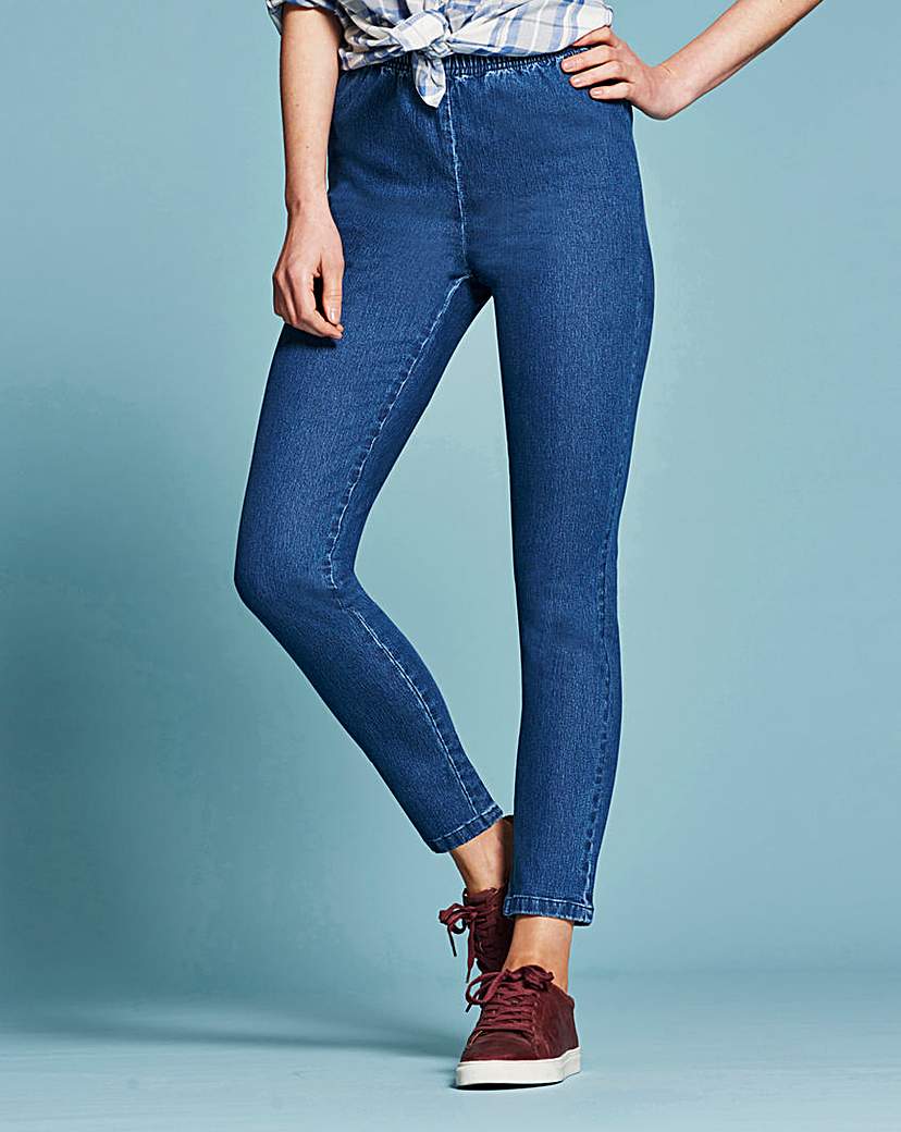 Slim-Leg Jeggings Short Slim-Leg Jeggings Short