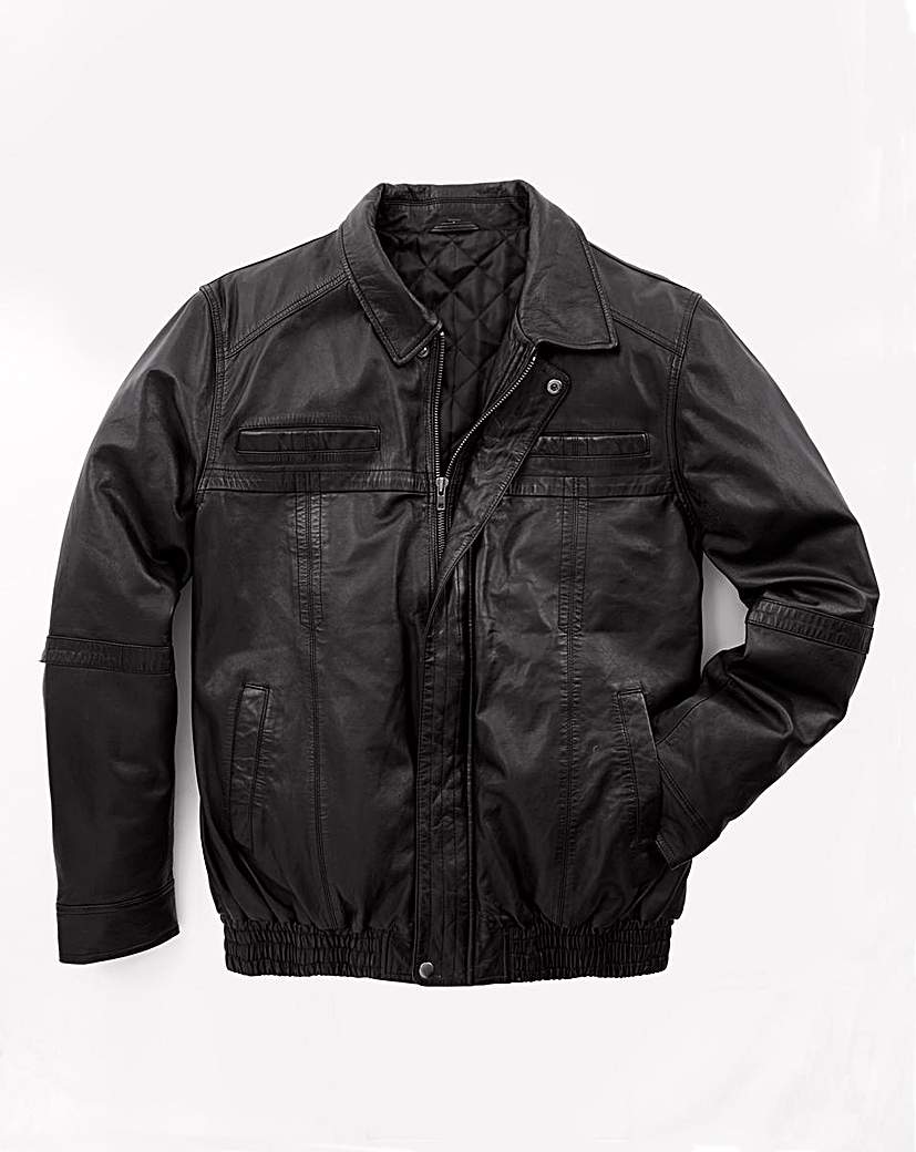 WILLIAMS & BROWN Leather Jacket WILLIAMS & BROWN Leather Jacket