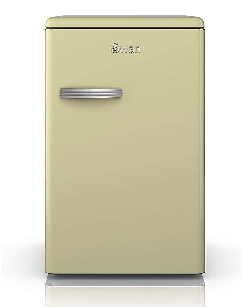 Swan Retro 130L Larder Fridge - Cream Swan Retro 130L Larder Fridge - Cream