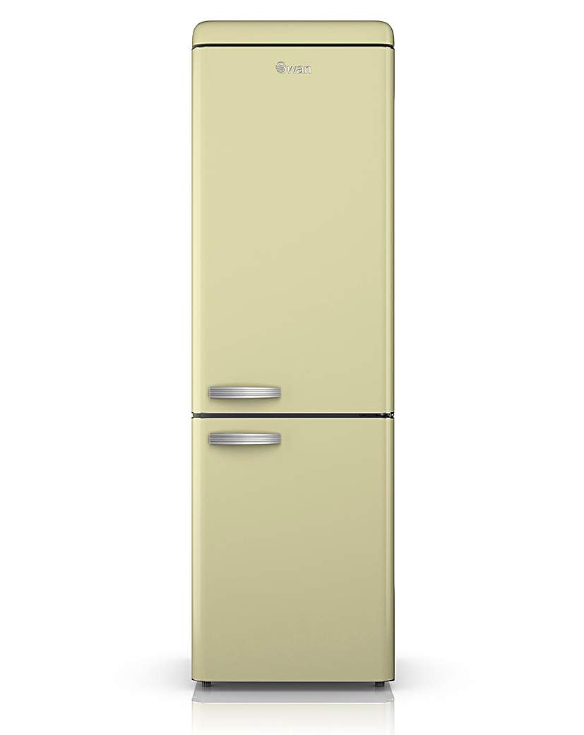 Swan Retro 300L Fridge Freezer - Cream Swan Retro 300L Fridge Freezer - Cream