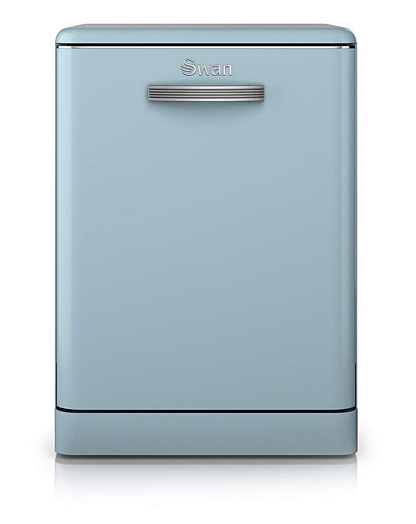 Swan Retro 12 Place Dishwasher - Blue Swan Retro 12 Place Dishwasher - Blue