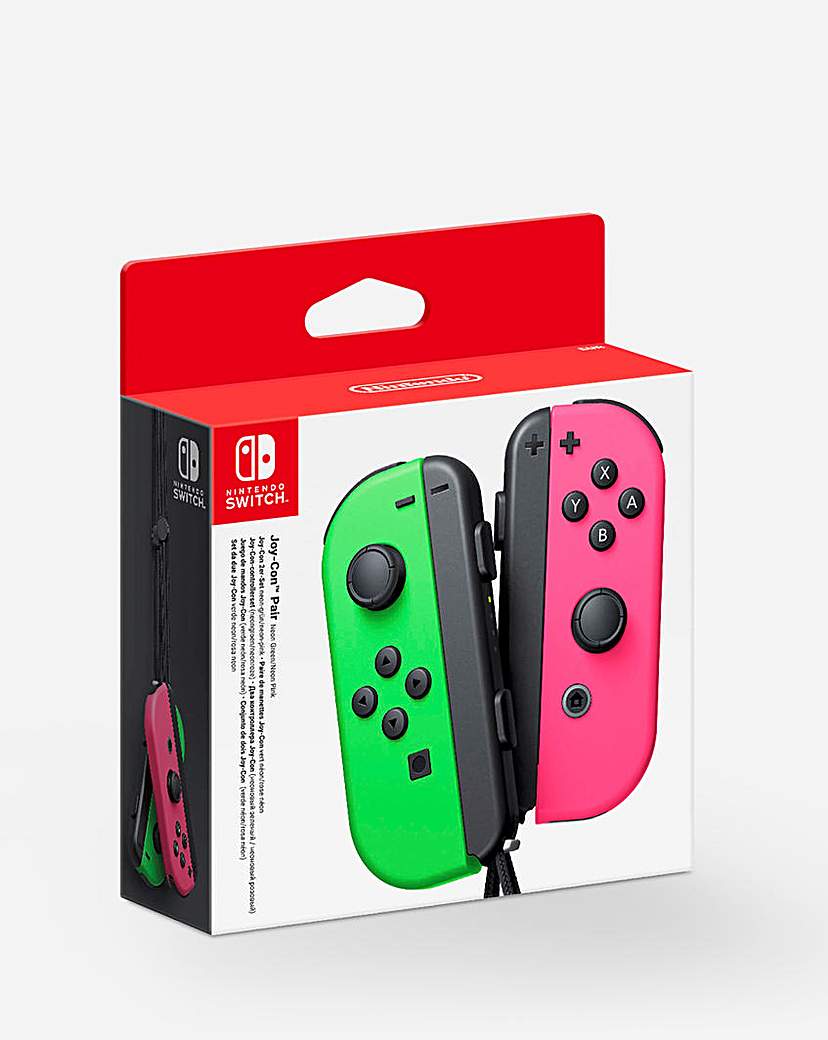 Nintendo Joy Con Pair Green/Pink
