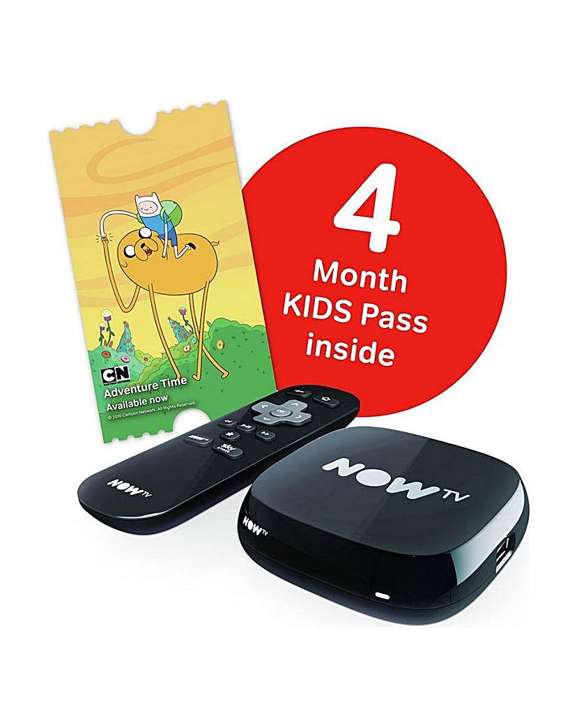 NOW TV Box with 4 Months Kids Ent Pass NOW TV Box with 4 Months Kids Ent Pass