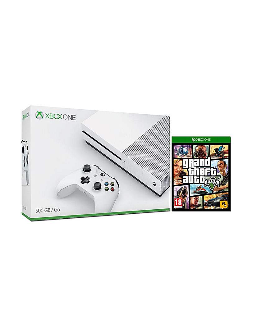 Xbox One S 500gb White Console GTA V Xbox One S 500gb White Console GTA V