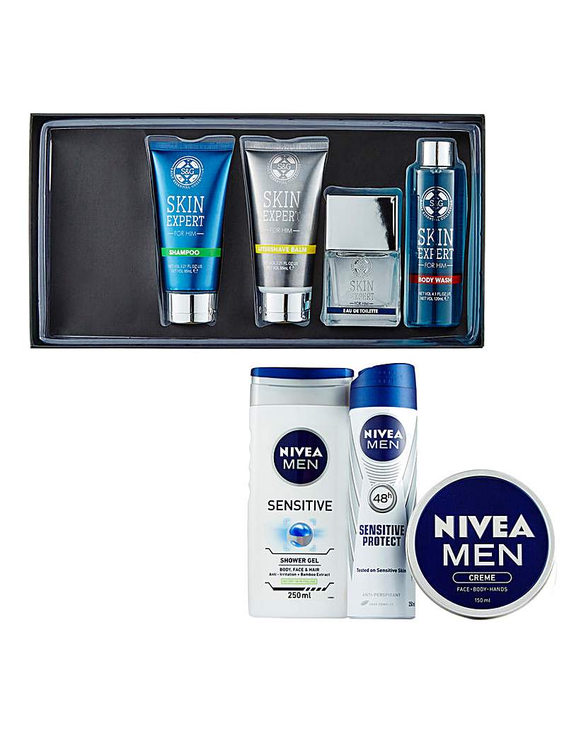Skincare and Nivea Washkit Pack Duo Skincare and Nivea Washkit Pack Duo