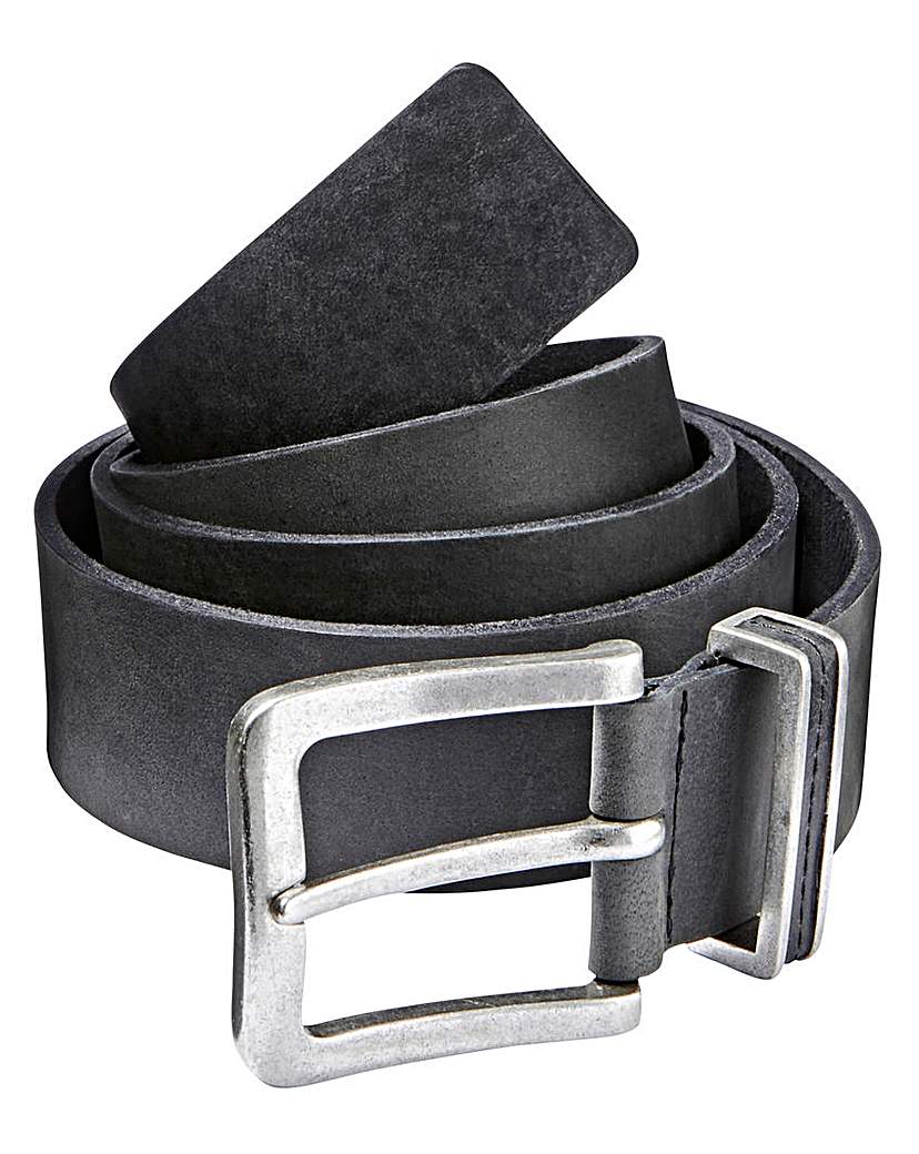 Black Label By Jacamo Royan Leather Belt Black Label By Jacamo Royan Leather Belt