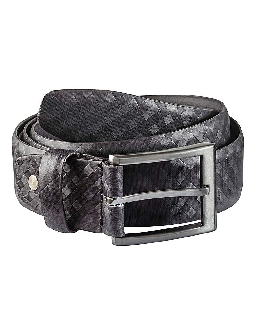 Black Label Checked Belt Black Label Checked Belt