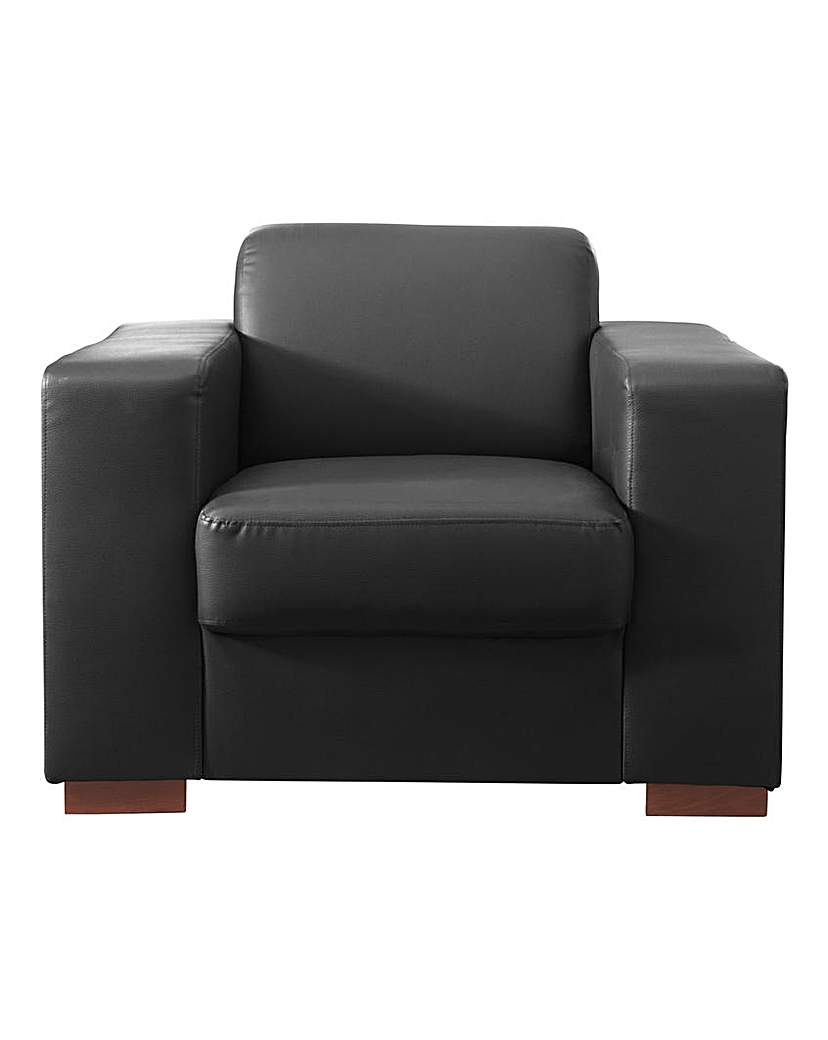 Memphis Faux Leather Armchair Memphis Faux Leather Armchair