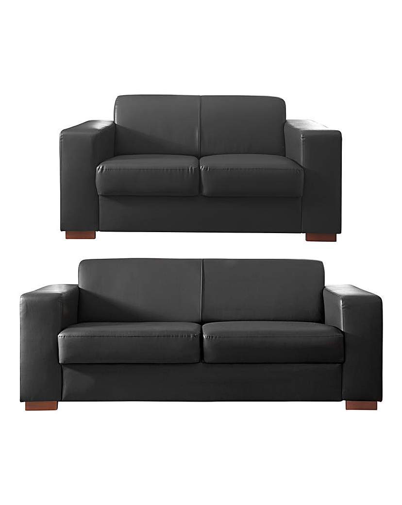 Memphis Faux Leather 3 plus 2 seater Memphis Faux Leather 3 plus 2 seater