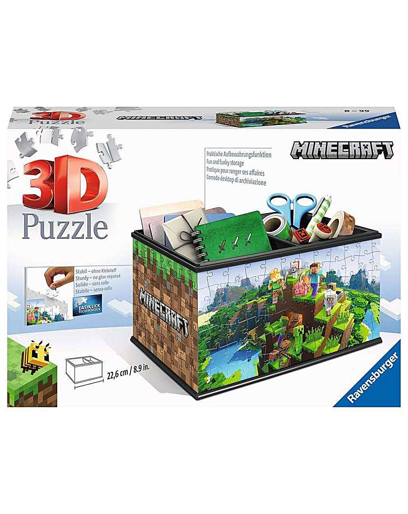 Minecraft Storage Box 3D Puzzle 216pc