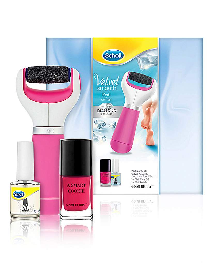 Scholl Velvet Smooth Pedi Gift Set Scholl Velvet Smooth Pedi Gift Set