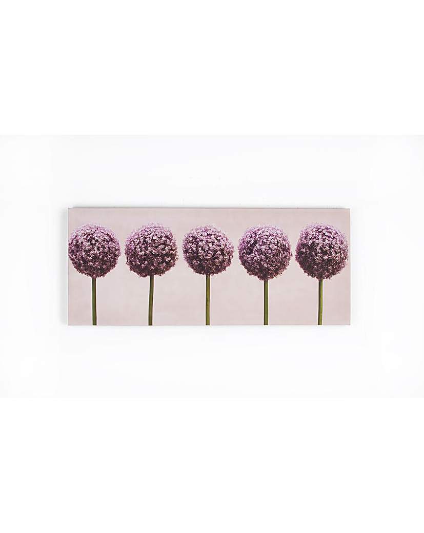 Row Of Alliums Wall Art Row Of Alliums Wall Art