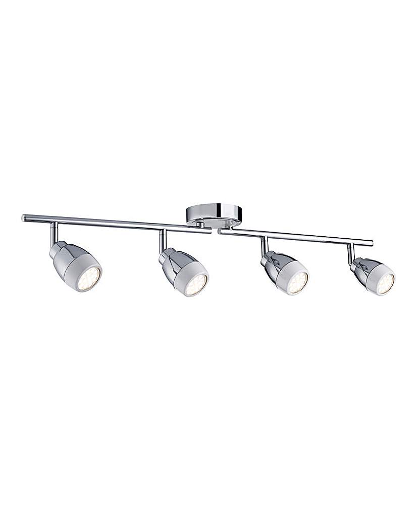 4 Light Straight Bar Chrome 4 Light Straight Bar Chrome