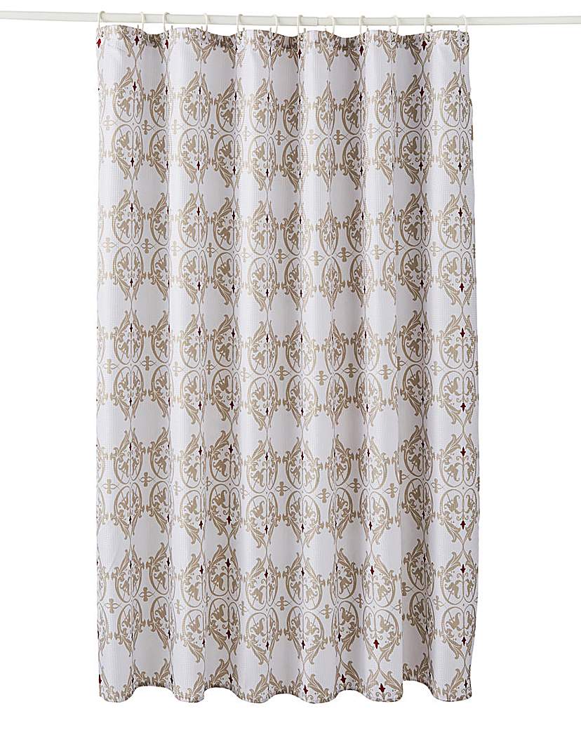 Damask Shower Curtain Damask Shower Curtain