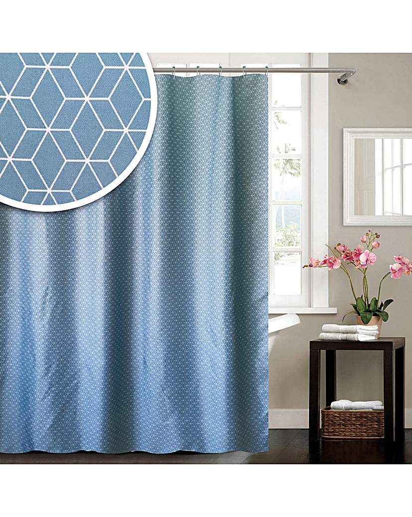 Geometric Shower Curtain Geometric Shower Curtain