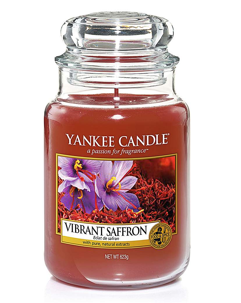 Yankee Candle Vibrant Saffron Large Jar Yankee Candle Vibrant Saffron Large Jar