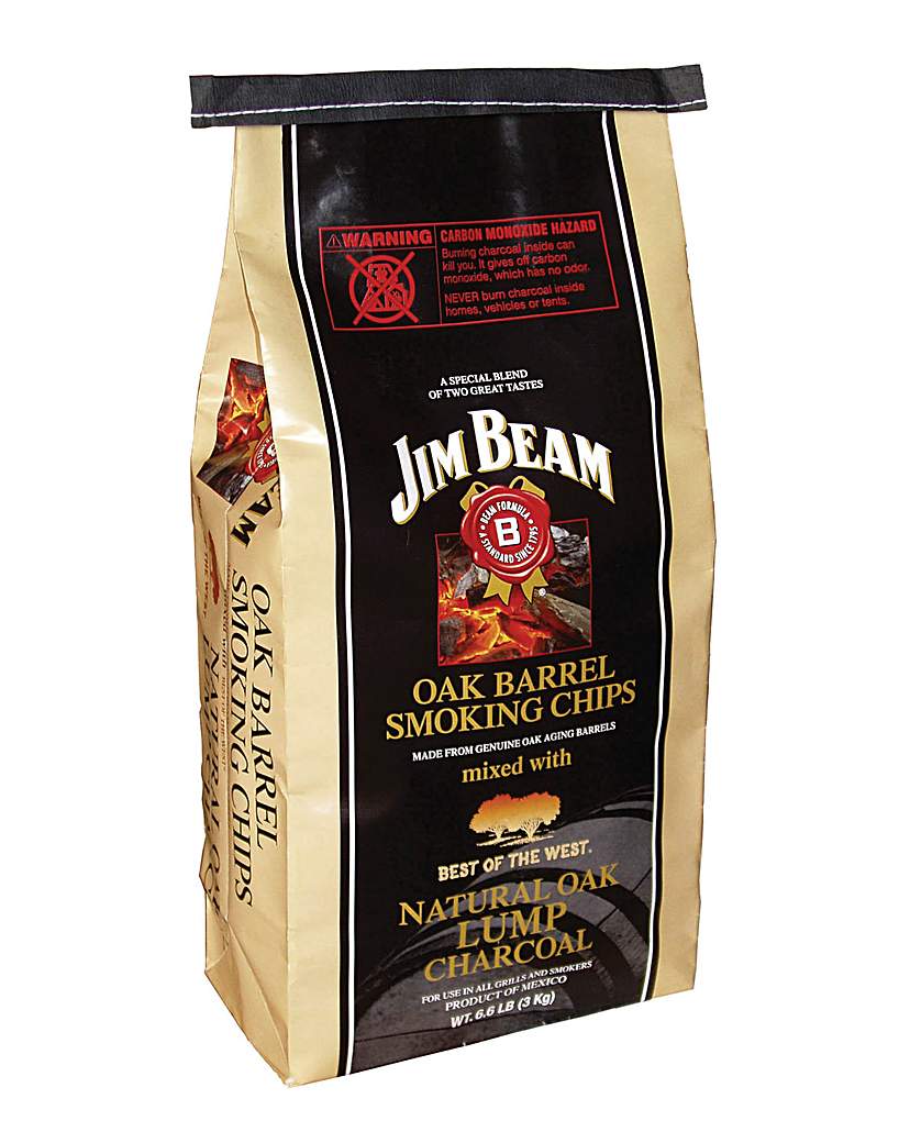 Jim Beam Natural Oak Lumpwood Charcoal Jim Beam Natural Oak Lumpwood Charcoal