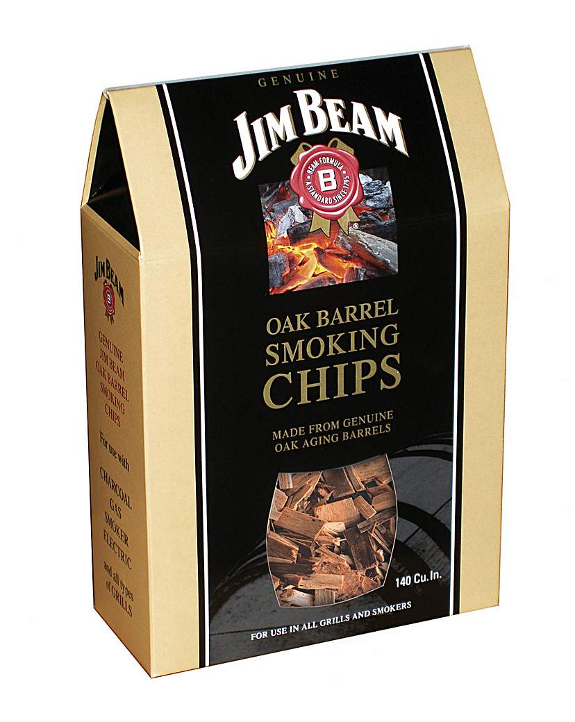 Jim Beam Oak Barrel Smoking Chips 600g Jim Beam Oak Barrel Smoking Chips 600g