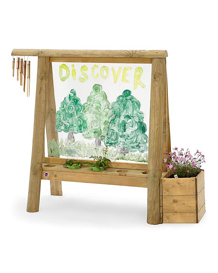 Plum Discovery Wooden Art Easel Plum Discovery Wooden Art Easel