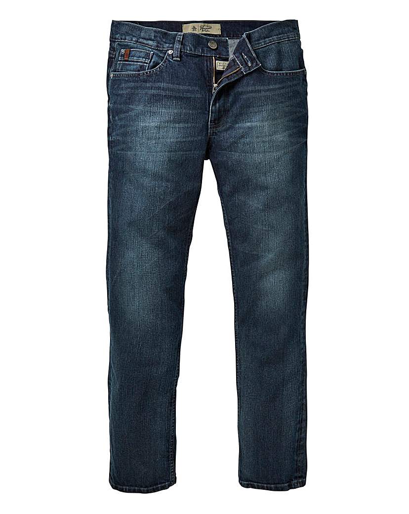 Original Penguin Blk/Blu Stretch Jean 31 Original Penguin Blk/Blu Stretch Jean 31