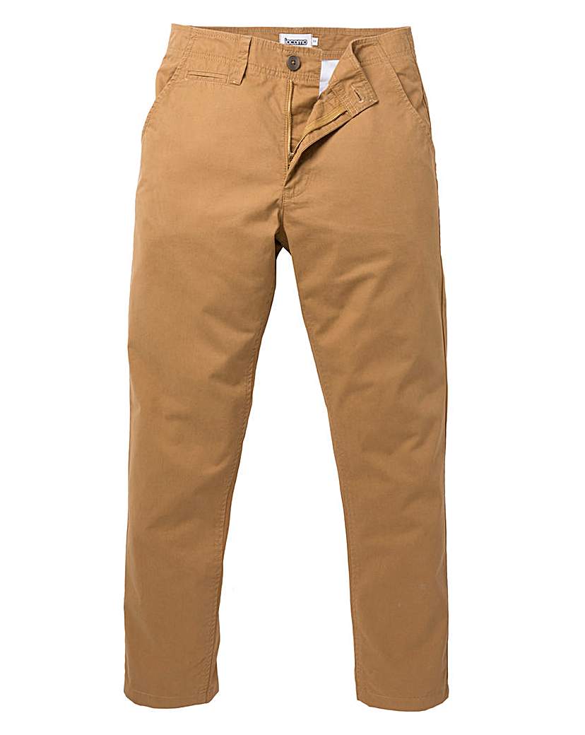 Jacamo Tobacc Stretch Tapered Chino 33in Jacamo Tobacc Stretch Tapered Chino 33in