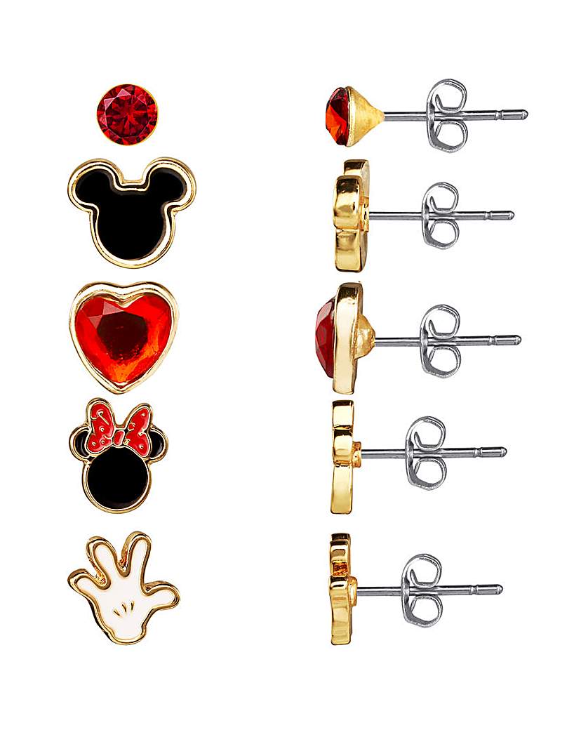 Disney Mickey & Minnie Earrings Set