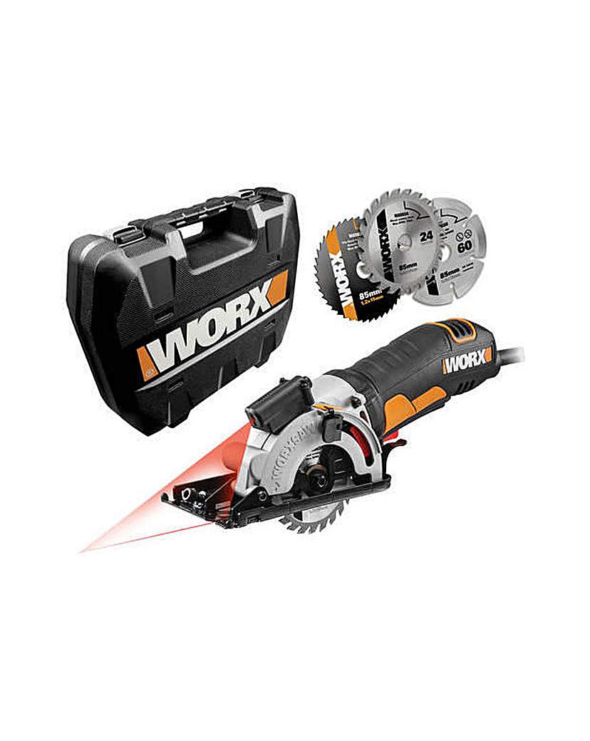 Worx Mini Circular WorxSaw - 400W. Worx Mini Circular WorxSaw - 400W.
