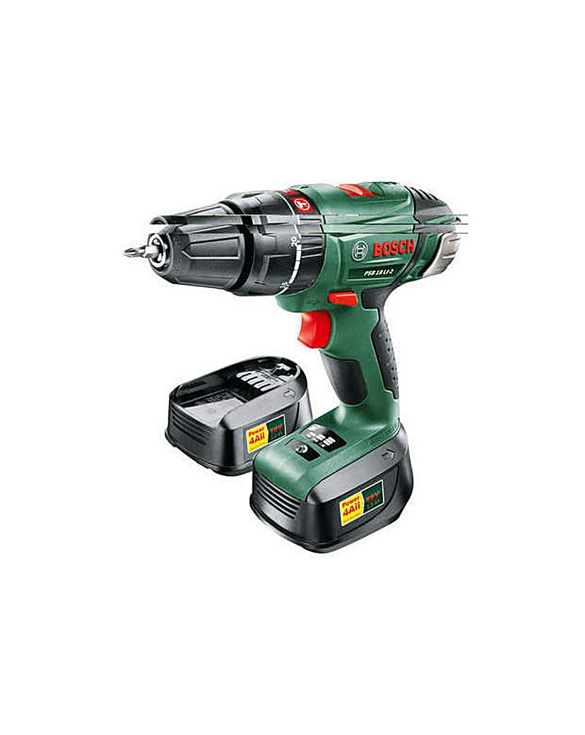 18 2AH Hammer Drill with 2 Batteries-18V 18 2AH Hammer Drill with 2 Batteries-18V
