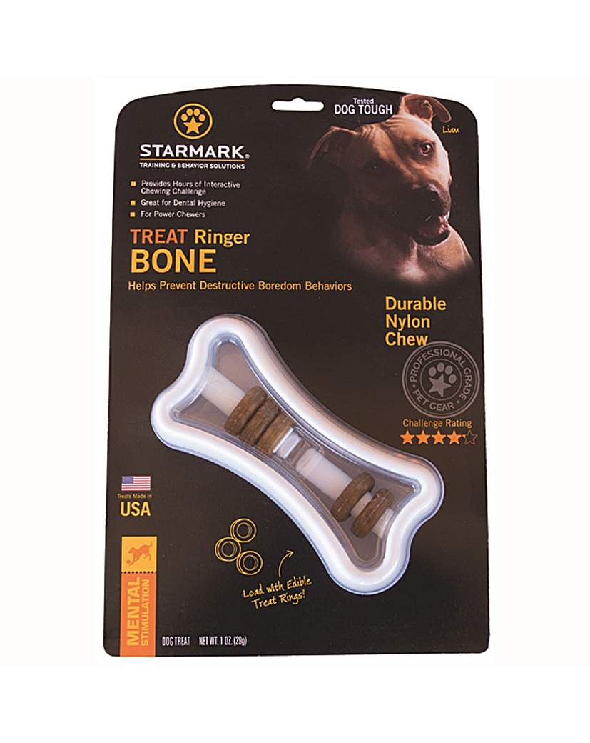 Starmark Treat Ringer Bone Starmark Treat Ringer Bone
