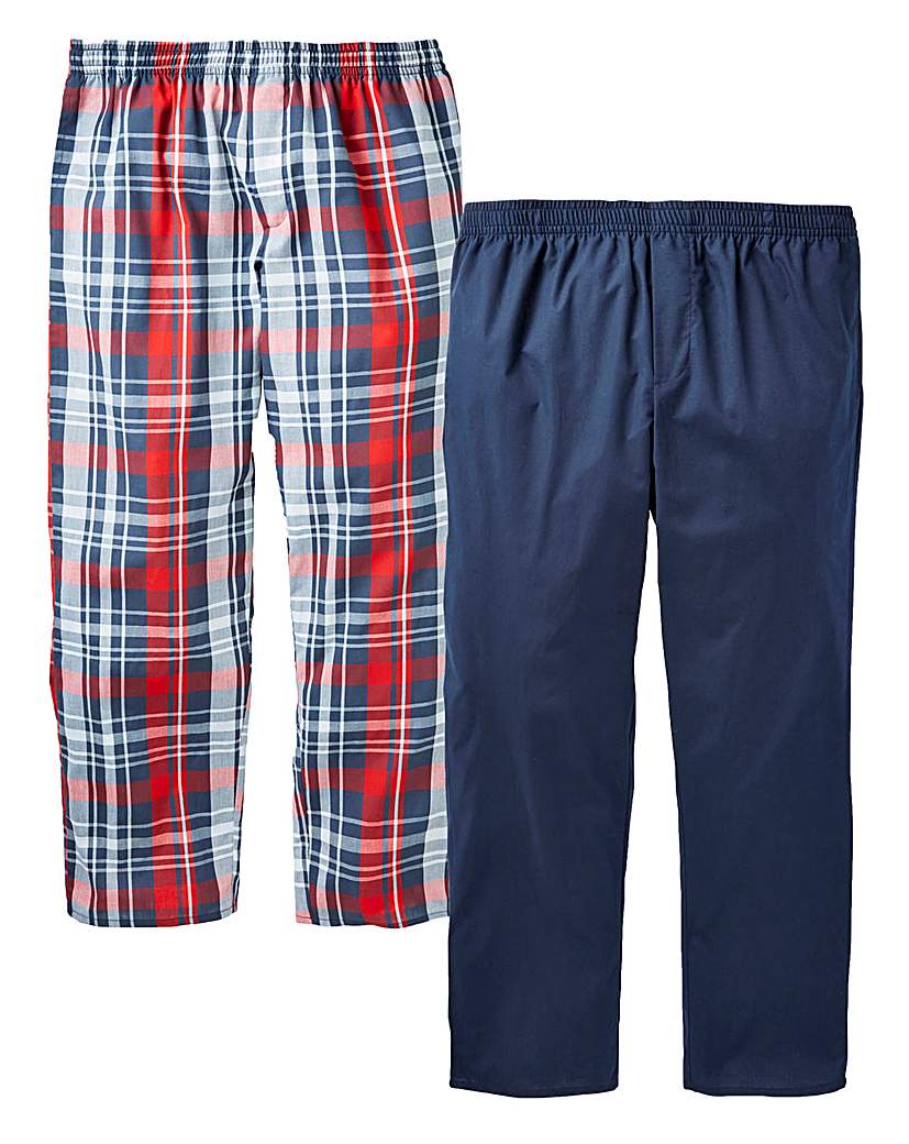 Capsule Pack of 2 Woven Loungepants Capsule Pack of 2 Woven Loungepants