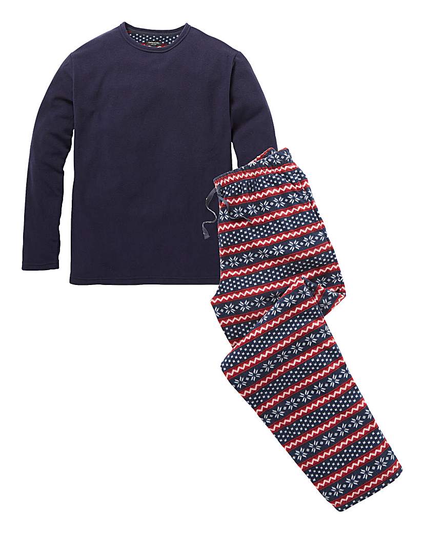 Capsule Fairisle Fleece PJ Set Capsule Fairisle Fleece PJ Set