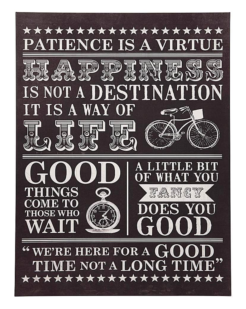 Happiness Typography Wall Plaque Happiness Typography Wall Plaque