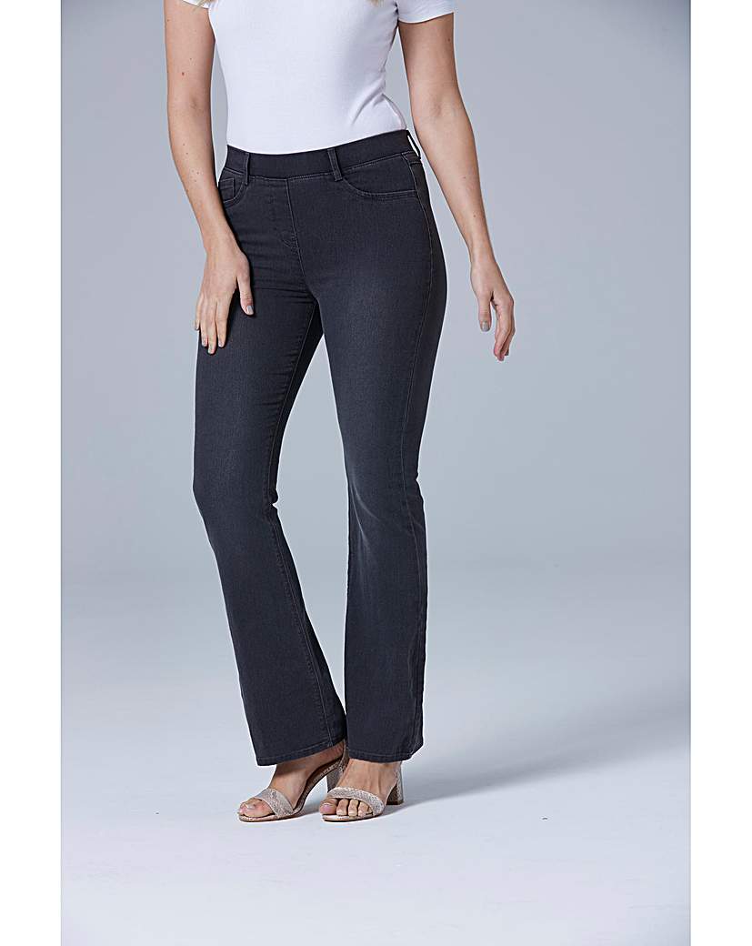 Erin Pull-On Bootcut Jeggings Short Erin Pull-On Bootcut Jeggings Short