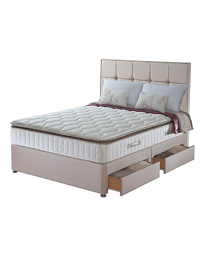Sealy Nostromo Divan Set with 4 Drawers Sealy Nostromo Divan Set with 4 Drawers