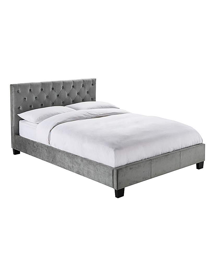 Capri Double Bed with Memory Mattress Capri Double Bed with Memory Mattress
