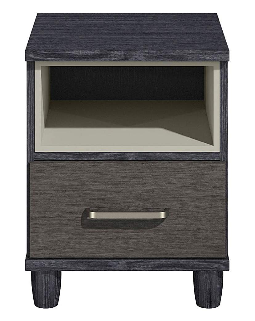 Copenhagen Bedside Table with LED Light Copenhagen Bedside Table with LED Light