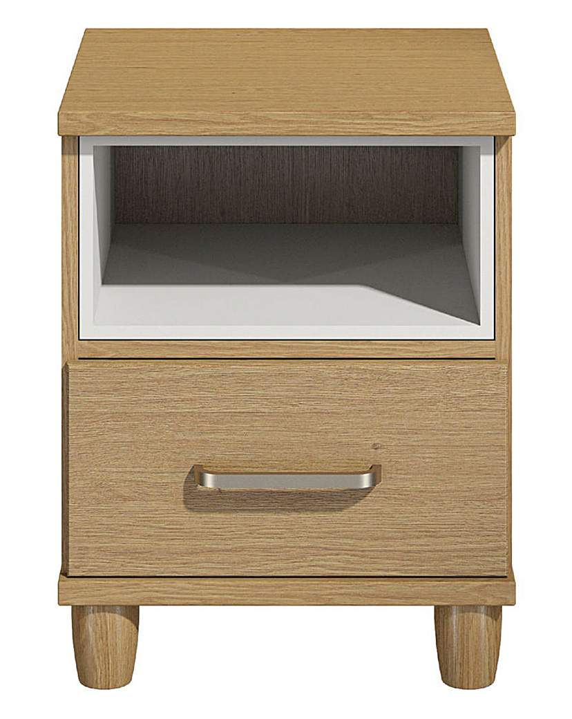 Copenhagen Bedside Table with LED Light Copenhagen Bedside Table with LED Light