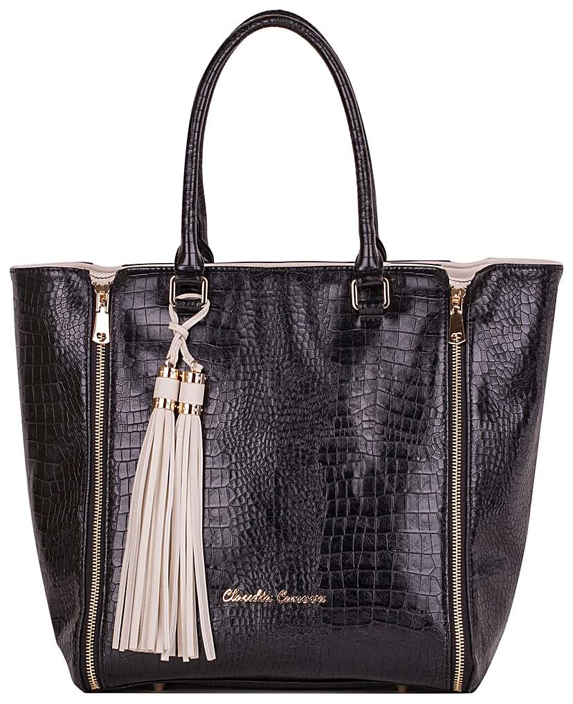 Claudia Canova Twin Strap Zip Detailed Claudia Canova Twin Strap Zip Detailed