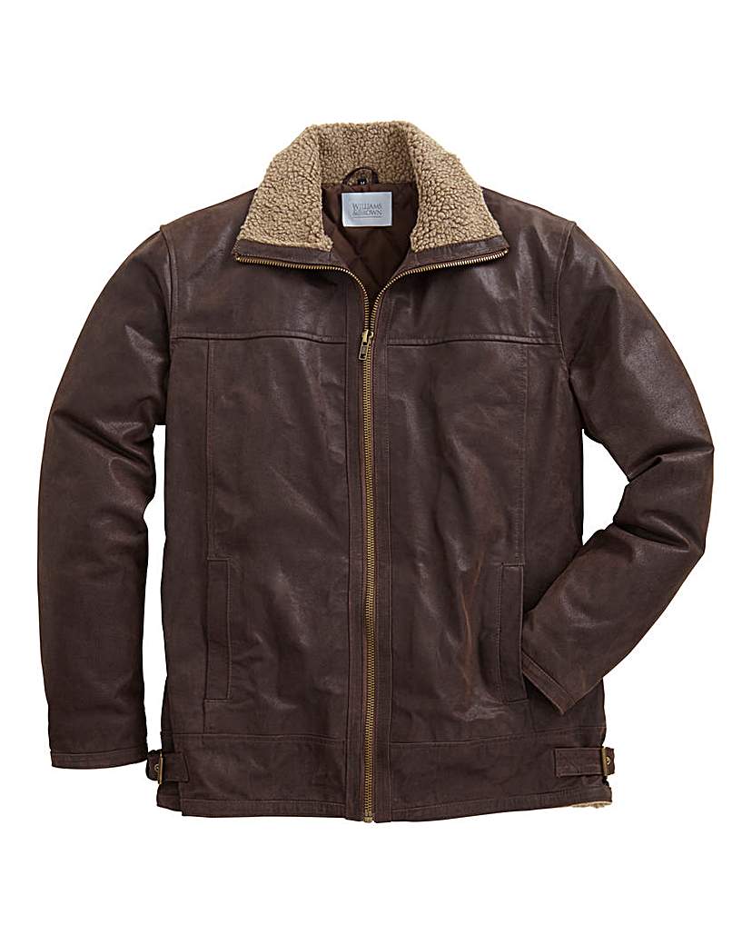 Brown leather jacket by offset - Find it at Shopwiki