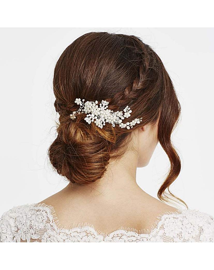 Alan Hannah pearl blossom wrap hair comb Alan Hannah pearl blossom wrap hair comb