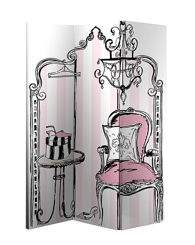 Arthouse 3-panel Boudoir Screen Arthouse 3-panel Boudoir Screen